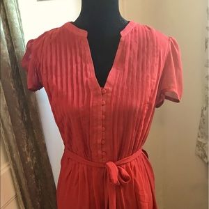 Fall Chiffon Retro 40’s style Dress 14 W